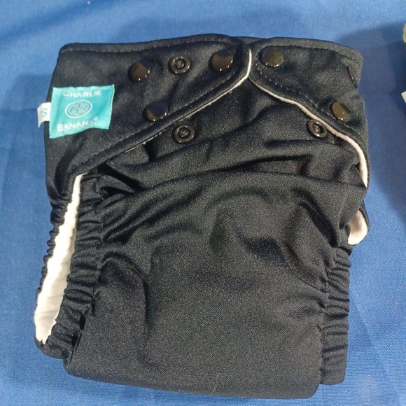 New Charlie Banana Boys 6 pc Camo Cloth Diaper & Inserts Set "Little Warrior" - Picture 4 of 10